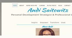 Desktop Screenshot of andisaitowitz.com